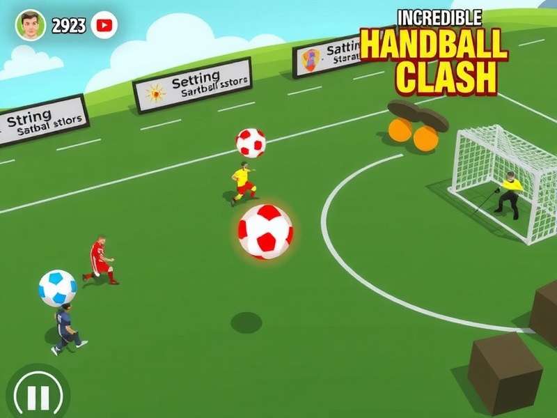 Incredible Handball Clash Gameplay Screenshot